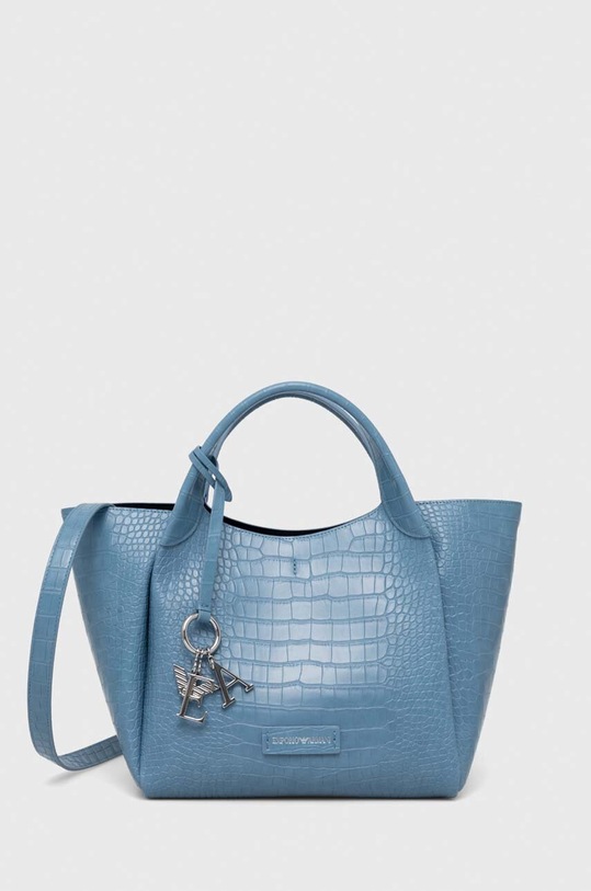 Emporio Armani torebka nie mieści A4 niebieski Y3D266.YWP8E