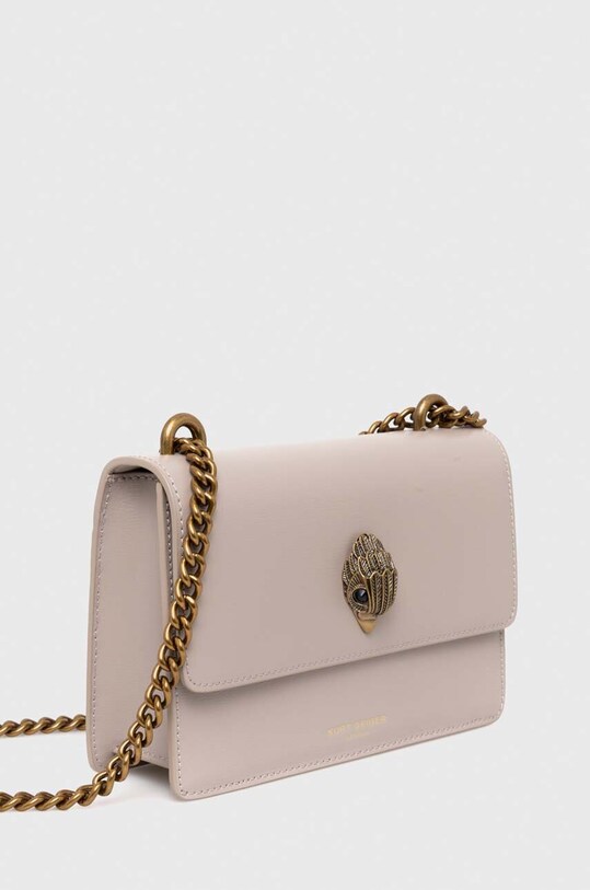 Kurt Geiger London torebka skórzana 495243109 beżowy SS24