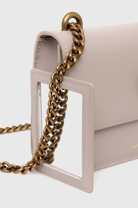 Kurt Geiger London torebka skórzana 495243109 beżowy