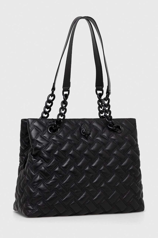 Kožená kabelka Kurt Geiger London 1269100109 čierna SS24