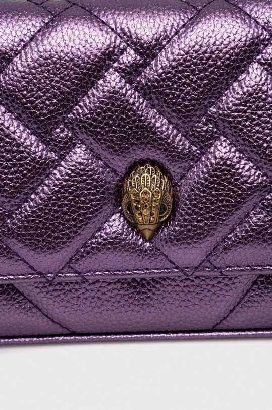 Akcesoria Kurt Geiger London kopertówka skórzana 1733090109 fioletowy