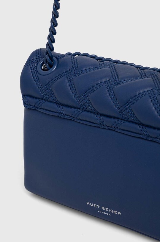 Akcesoria Kurt Geiger London torebka skórzana 9798788109 niebieski