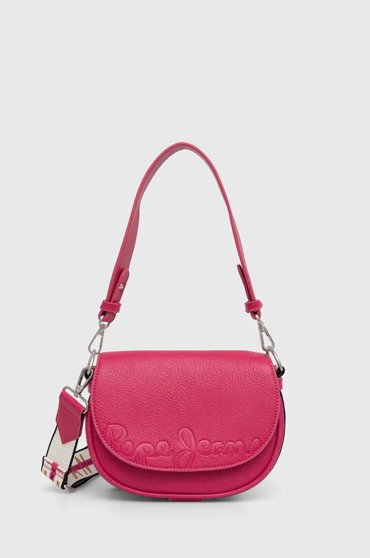 Pepe Jeans torebka CRISHA CORE nie mieści A4 różowy PL031512