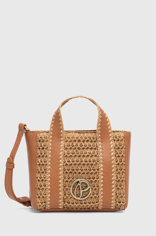 Kabelka Pepe Jeans ELSIE QUINCY textilní hnědá PL031524