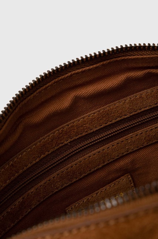 Pepe Jeans geanta de mana din piele intoarsa KADE ANGIE PL031528 maro