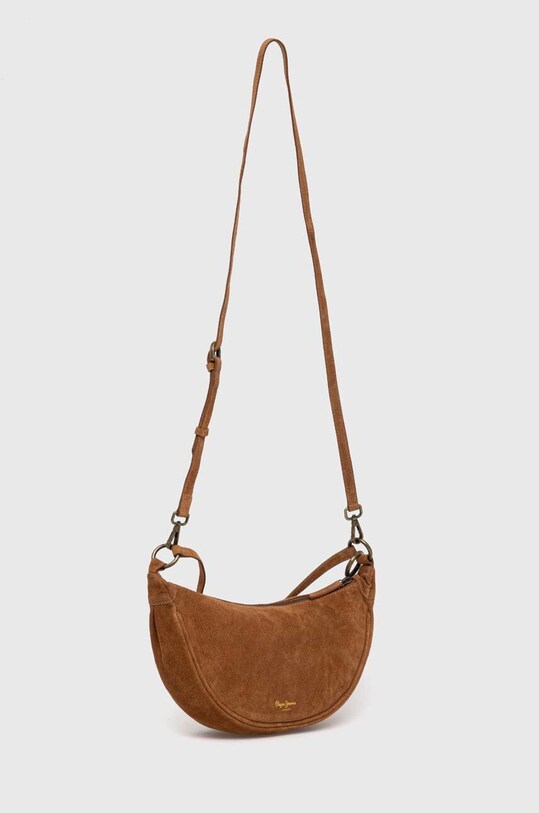 Pepe Jeans velúr táska NADINE ANGIE PL031529 barna SS24