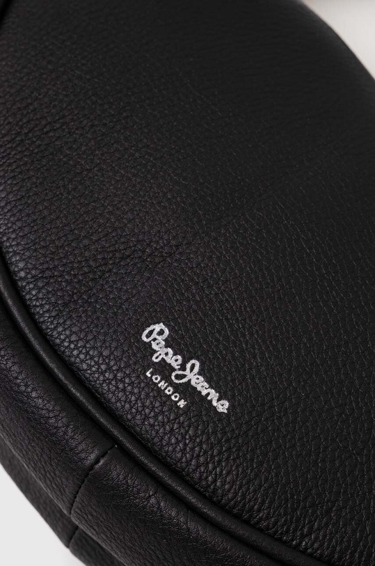 Doplňky Kožená kabelka Pepe Jeans NADINE LETHI PL031548 černá