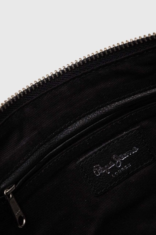 Kožená kabelka Pepe Jeans NADINE LETHI PL031548 černá