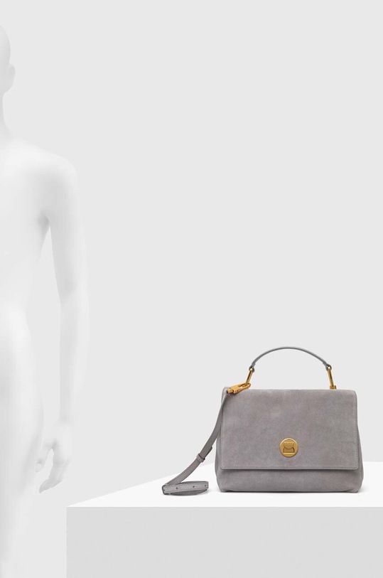 Coccinelle torebka zamszowa E1.MD1.18.01.01