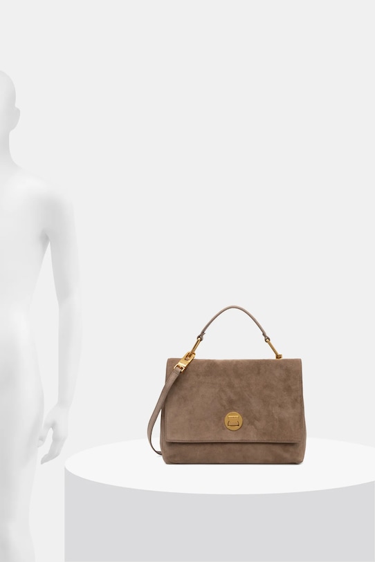 Coccinelle torebka zamszowa E1.MD1.18.01.01