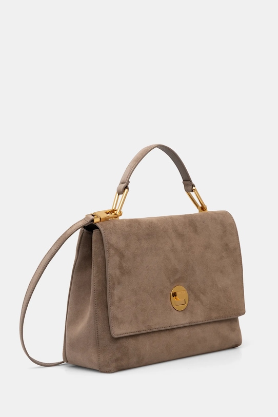 Coccinelle torebka zamszowa E1.MD1.18.01.01 beżowy AA00