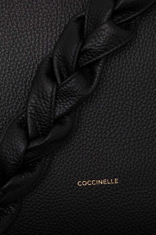 Akcesoria Coccinelle torebka skórzana E1.N68.18.02.01 czarny