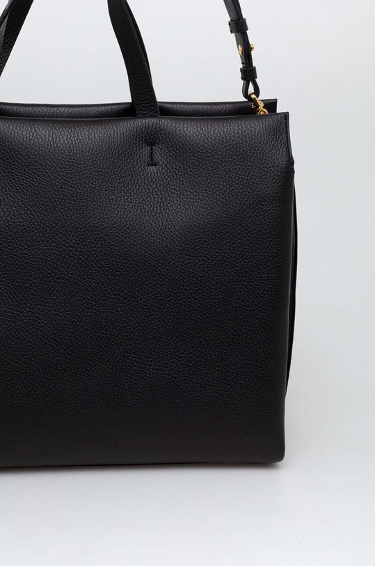 Coccinelle torebka skórzana czarny E1.N68.18.02.01