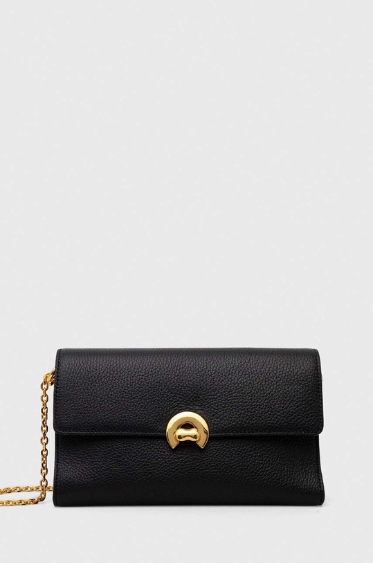 Coccinelle torebka skórzana skóra licowa czarny E1.P7P.12.01.21