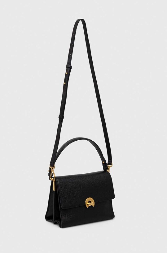 Coccinelle poseta de piele E1.P7P.18.01.21 negru SS24