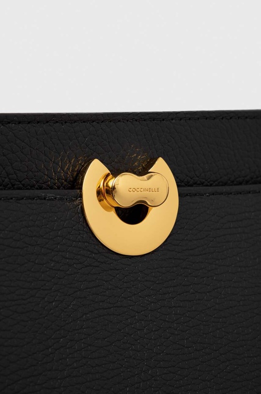 Coccinelle torebka skórzana czarny E1.P7P.18.02.21