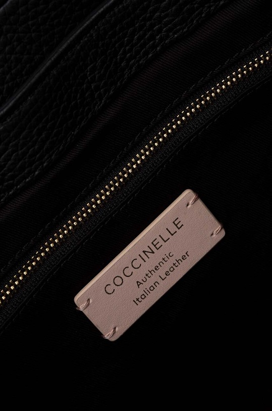Coccinelle torebka skórzana E1.PQR.18.02.01 czarny