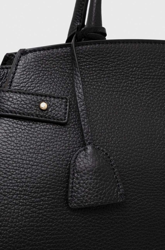 Kožená kabelka Coccinelle černá E1.QLA.18.01.01