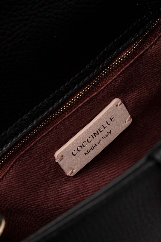 Coccinelle torebka skórzana E1.QLF.18.02.01 czarny