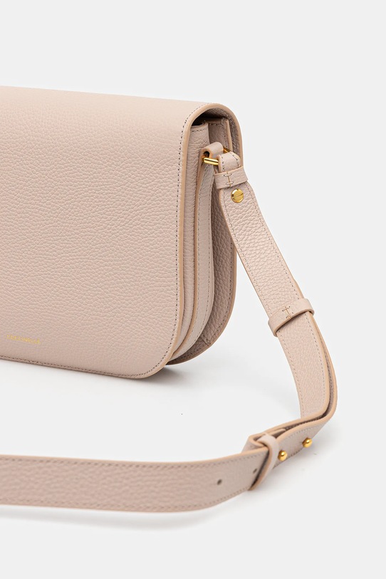 Accesorii Coccinelle poseta de piele E1.QTF.15.01.01 portocaliu