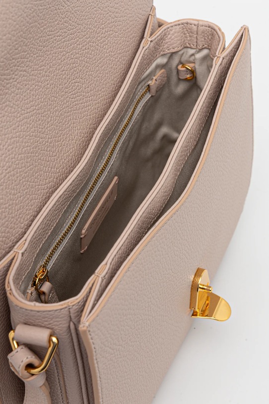 Coccinelle poseta de piele E1.QTF.15.01.01 portocaliu