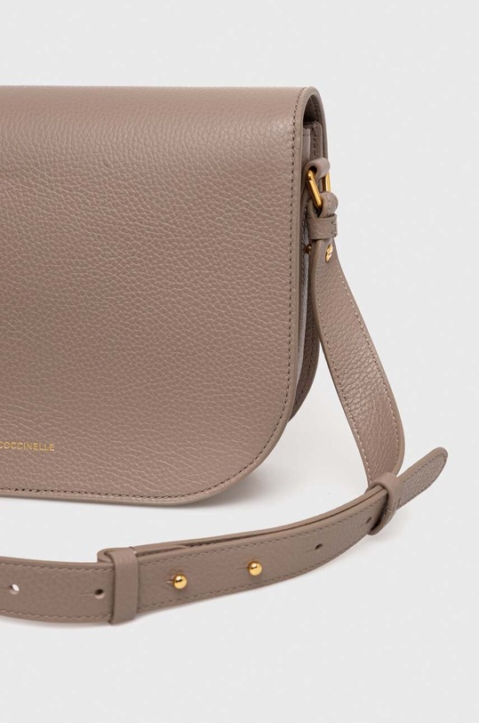Coccinelle torebka skórzana beżowy E1.QTF.15.01.01