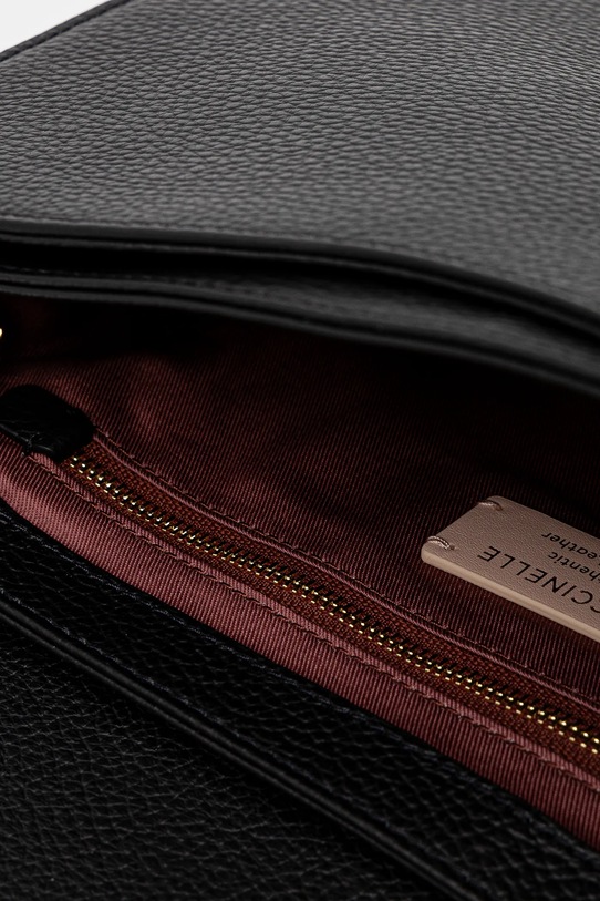 Kožená kabelka Coccinelle E1.QTF.15.01.01 černá