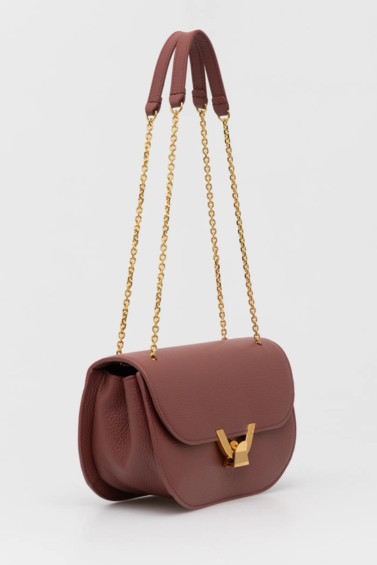 Kožená kabelka Coccinelle E1.QTF.15.02.01 oranžová AA00