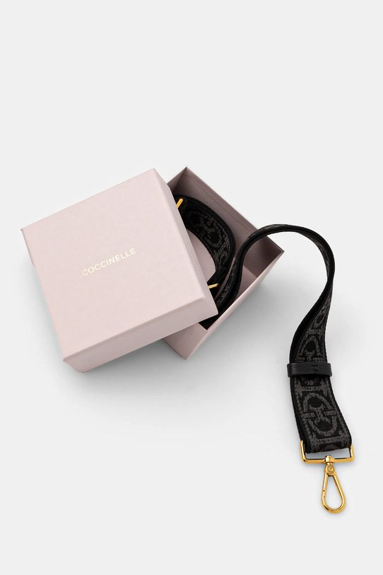 Αξεσουάρ Λουρί τσάντας Coccinelle E3.M20.68.25.21 μαύρο