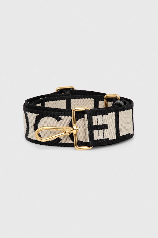 Pas za torbico Coccinelle pašček za torbico črna E3.M21.68.25.21