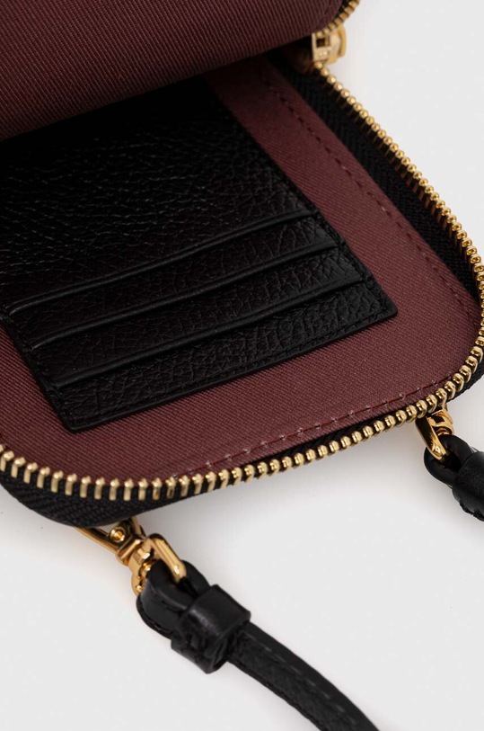 Usnjen ovitek za telefon Coccinelle E5.MI8.27.01.01 črna