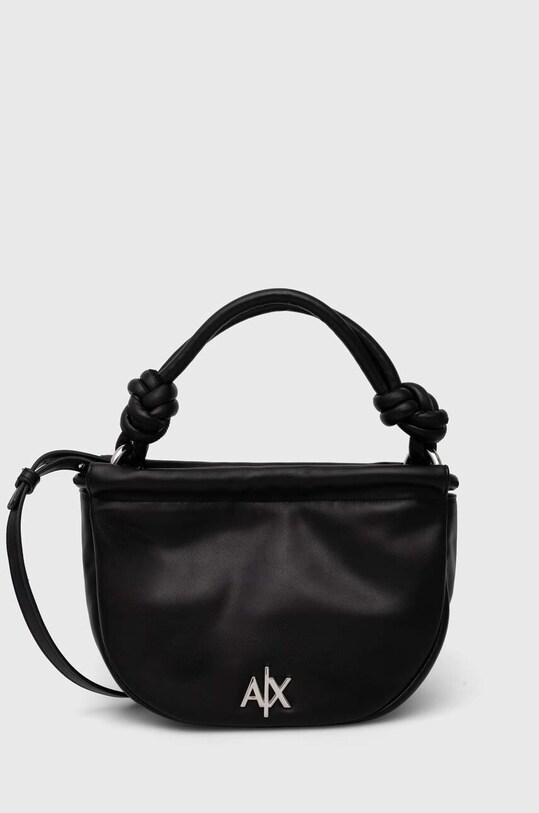 Armani Exchange torebka nie mieści A4 czarny 942985.4R700