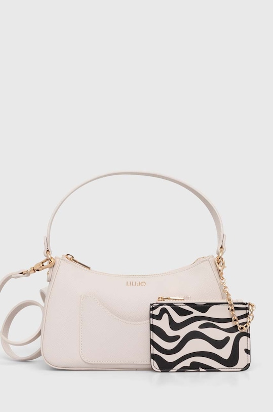 Liu Jo torebka nie mieści A4 beżowy AA4056.E0087