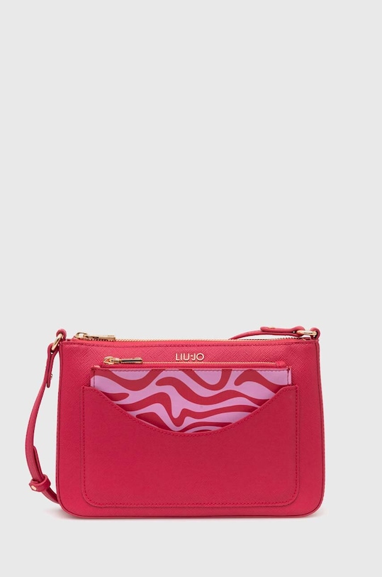 Kabelka Liu Jo jednofarebný ružová AA4244.E0087