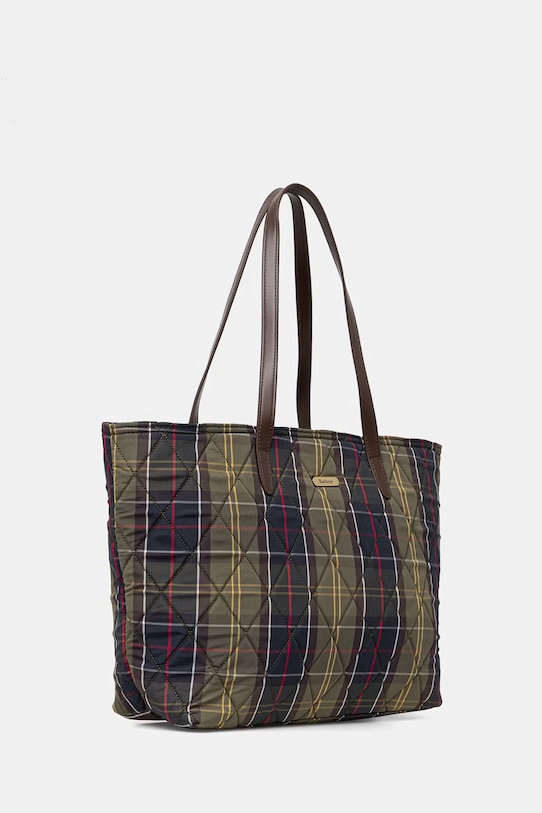 Barbour torebka shopper damska Tartan Bags LBA0344 zielony SS26