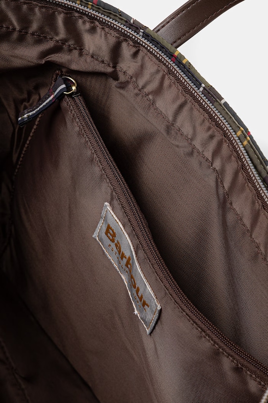 Barbour torebka shopper damska Tartan Bags LBA0344 zielony