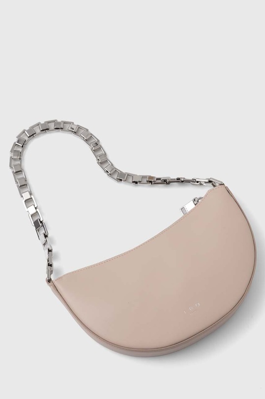 Δερμάτινη τσάντα IRO WF44ARCCLUTCH μπεζ SS24