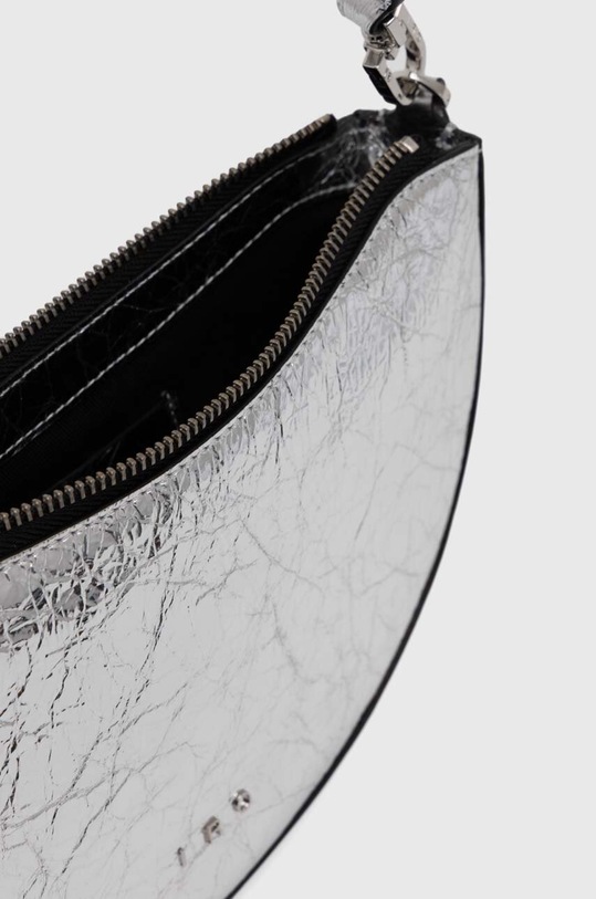 Kožená kabelka IRO WP47IRIARCSIL stříbrná