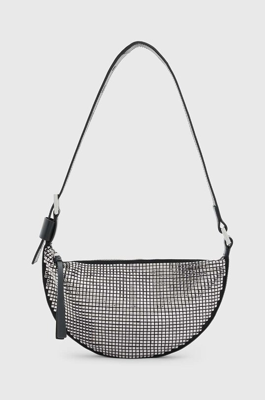 AllSaints torebka Half Moon nie mieści A4 czarny WB625Z