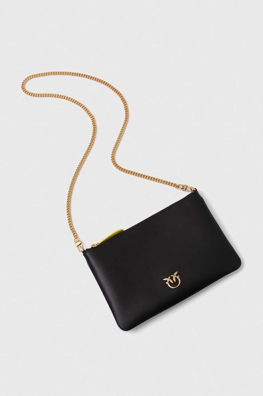 Pinko bőr táska 100455.A1K1 fekete SS24