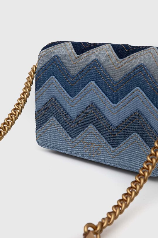 Pinko borsa in jeans blu 100067.A1LD