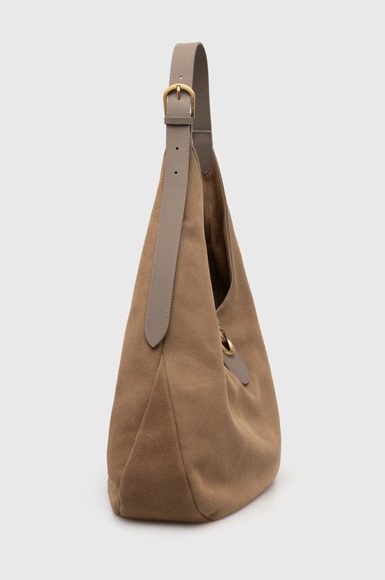 Semišová kabelka Pinko 102785.A0YG hnědá SS24