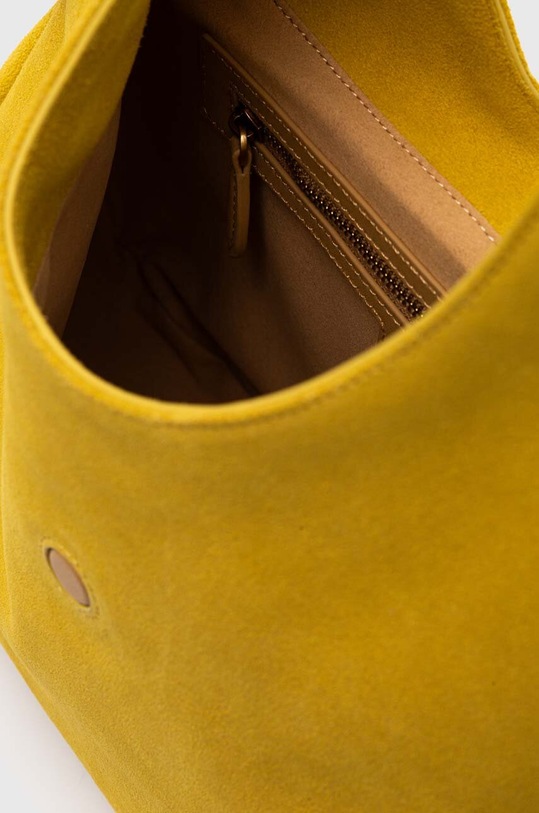 Semišová kabelka Pinko 103275.A0YG žlutá