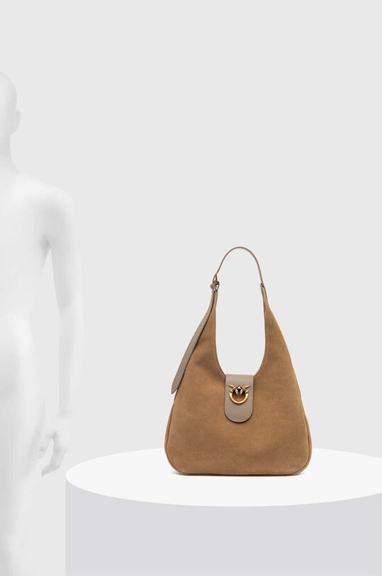 Pinko torebka zamszowa 103275.A0YG