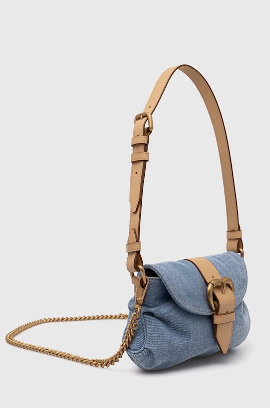 Pinko torebka jeansowa 102802.A1KZ niebieski SS24