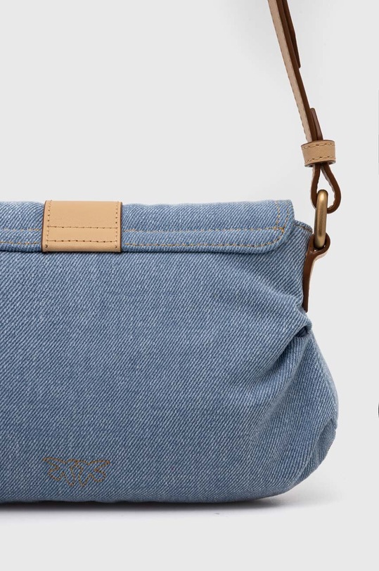 Pinko torebka jeansowa niebieski 102802.A1KZ