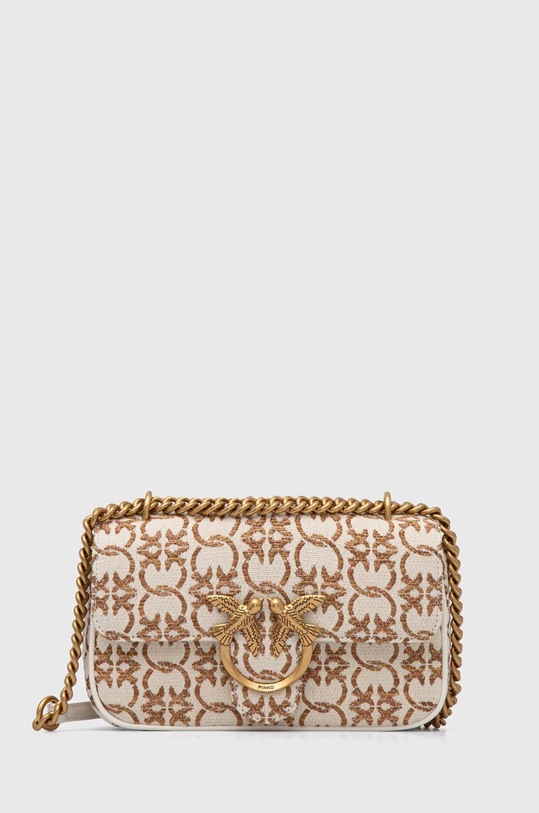 Kabelka Pinko textilní béžová 102938.A1KU