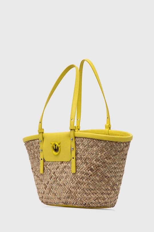 Košara za plažo Pinko 103324.A1RL bež SS25