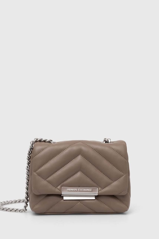 Kabelka Armani Exchange nevejde se A4 béžová 948587.4R742