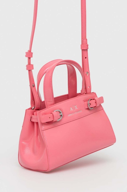 Armani Exchange torebka nie mieści A4 różowy 949134.4R751